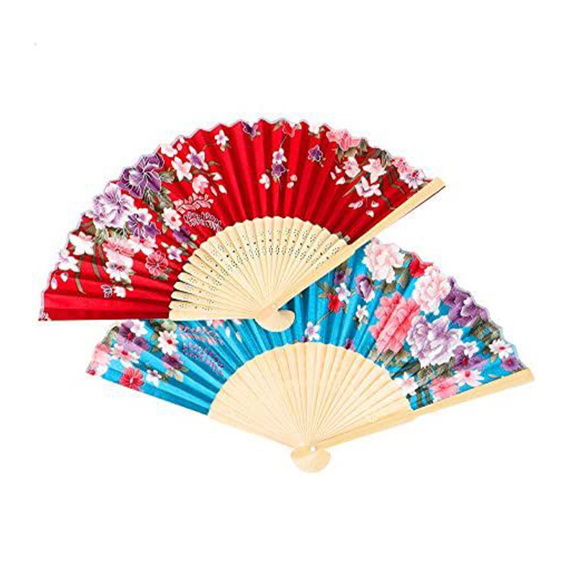 Art Craft Website - Seide Fan chinesischen japanischen Stil Falten