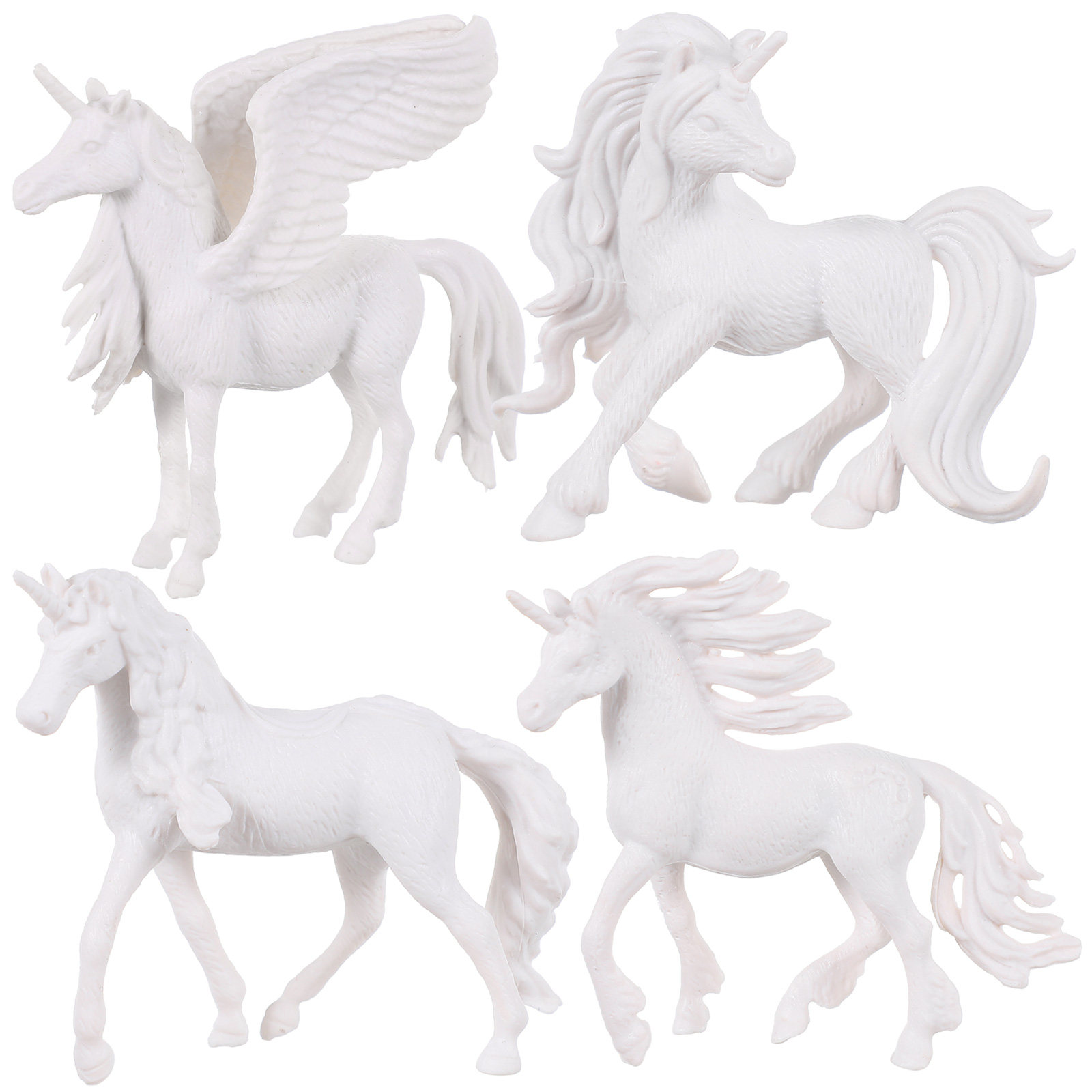 Art Craft Unicorn - Einhorn-Malset für Kinder DIY Keramik-Bastelset Weiße