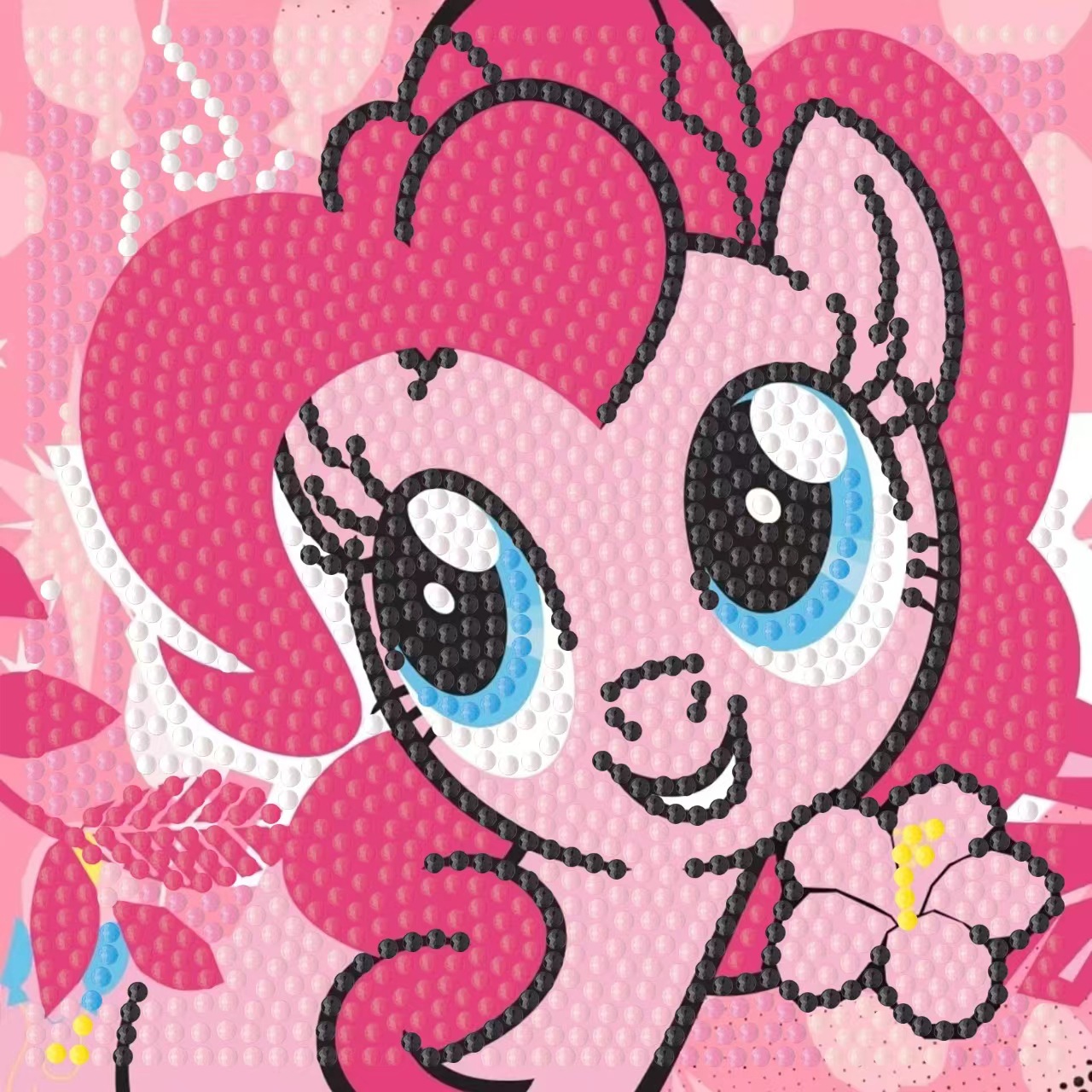 Art Craft Unicorn - Kinder-Diamantmalerei-Set mit Einhorn-Motiv, Gerahmt, DIY Handgemachtes