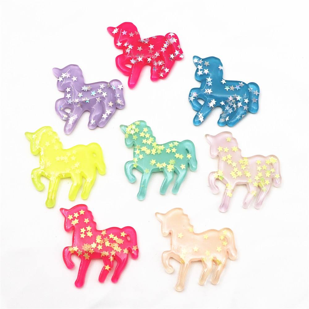 Art Craft Unicorn - 10 stücke Mix Farben Niedlichen Cartoon