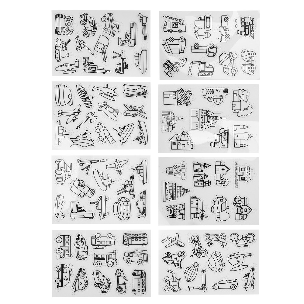 8 Stück Durchsichtige Schrumpf – Craft And Art Difference Bewertung und Preis