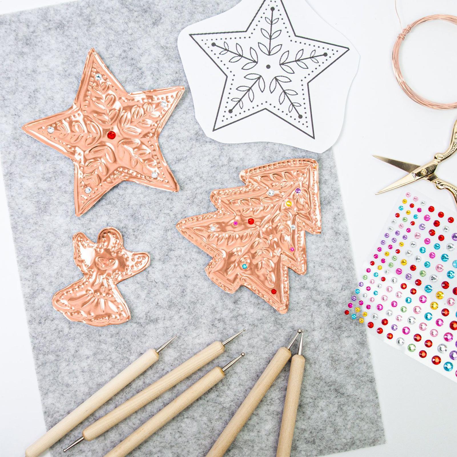 Prägefolie, 8-teilig, Aluminiu – Art Craft In Paper Bewertung und Preis