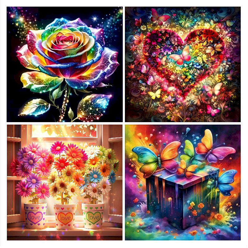 SDOYUNO DIY 5D Diamantmalerei, – Art Craft Ideas With Paper Bewertung und Preis
