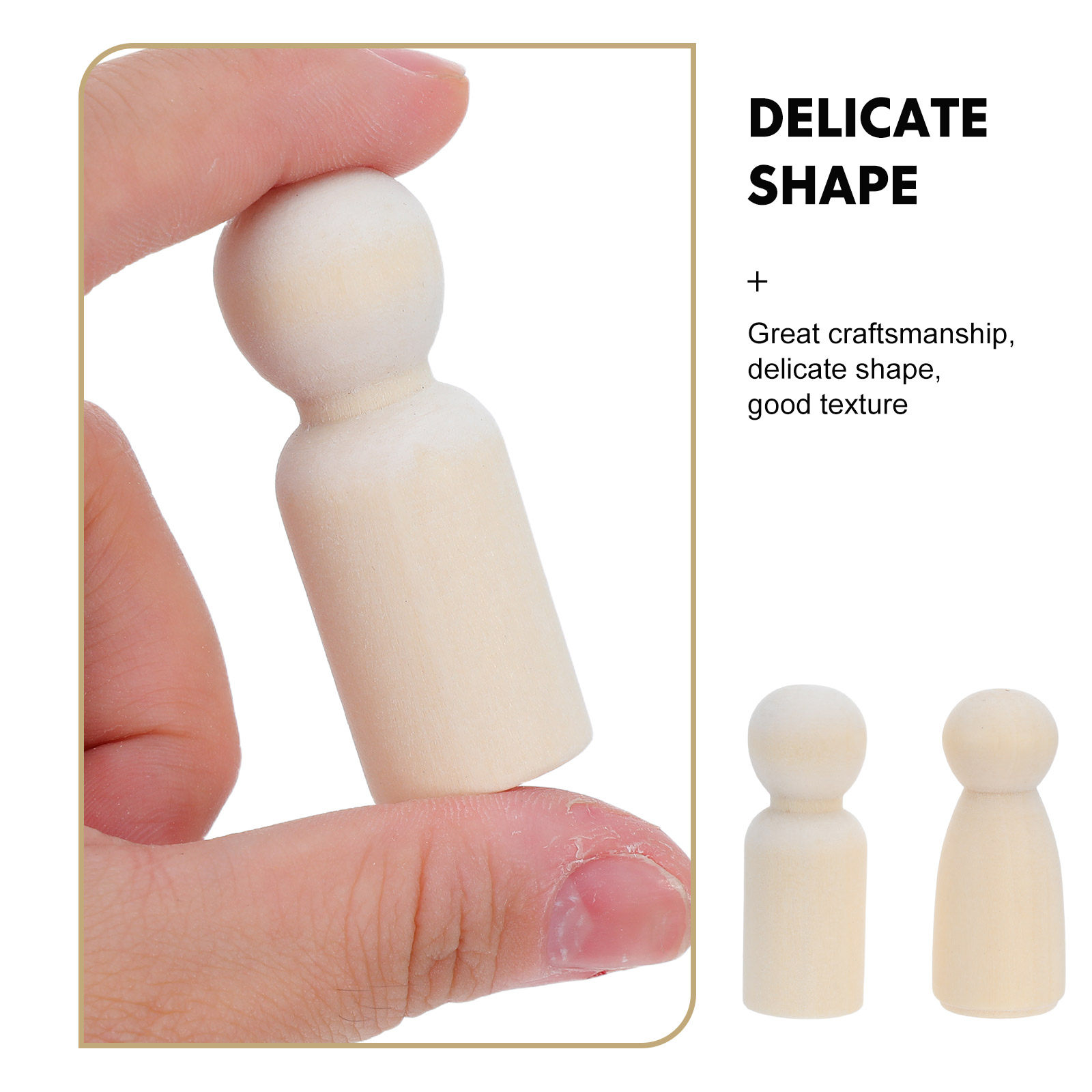 40 Stück Blanko-Holzfiguren, U – Art Craft Kits Bewertung und Preis