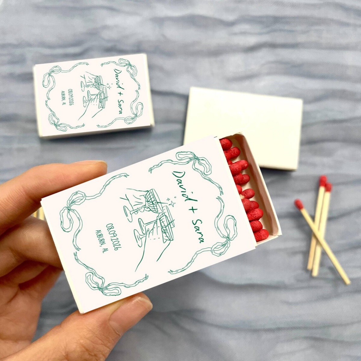 Benutzerdefinierte Matchboxen, – Art Craft Movement Bewertung und Preis