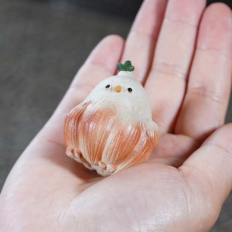 Knoblauch-Vogel-Teehaustier-Or – Art Craft Decoration Ideas Bewertung und Preis