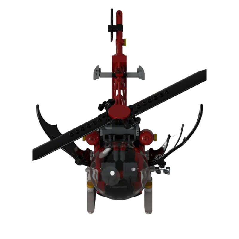 258-teiliges MOC 66 Batcopter  – Art Craft Idea Bewertung und Preis