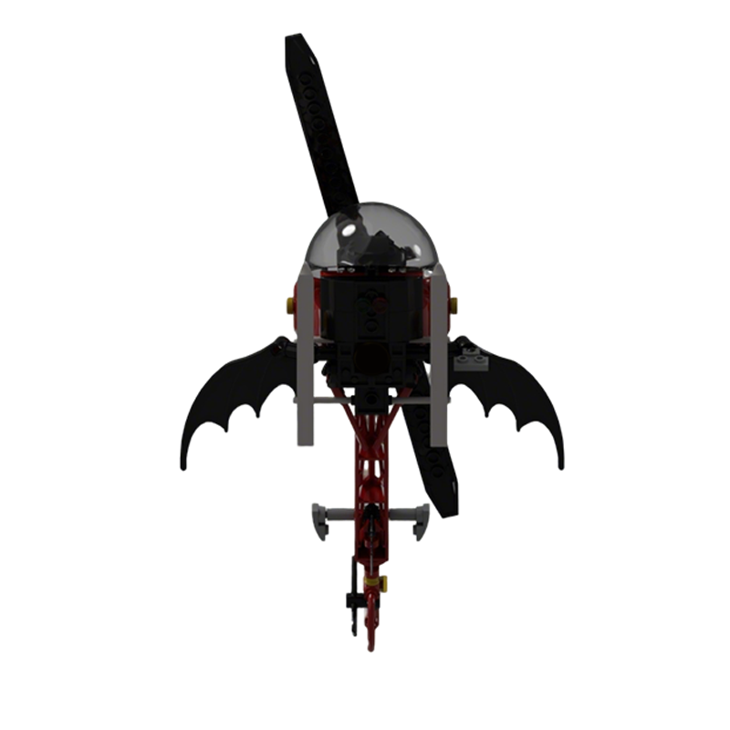 258-teiliges MOC 66 Batcopter  – Art Craft Idea Bewertung und Preis