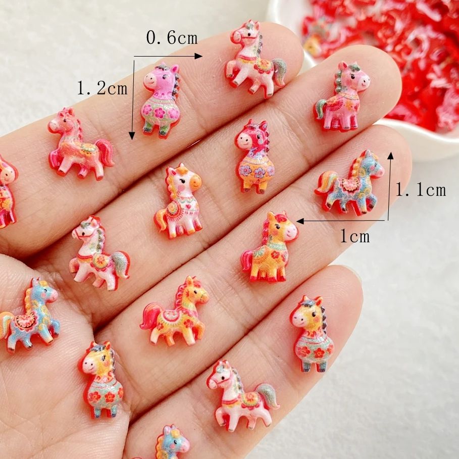 50 Stück Niedliche Mini Rote T – Art Craft Unicorn Bewertung und Preis