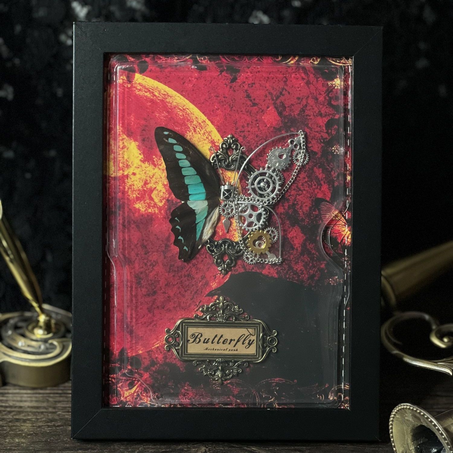 Steampunk Schmetterlingsrahmen – Art Craft In Paper Bewertung und Preis