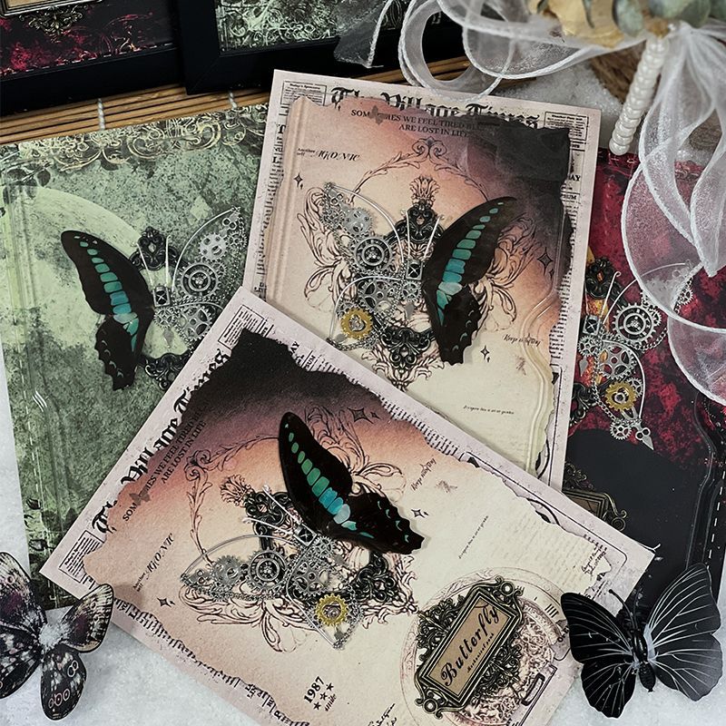 Steampunk Schmetterlingsrahmen – Art Craft In Paper Bewertung und Preis