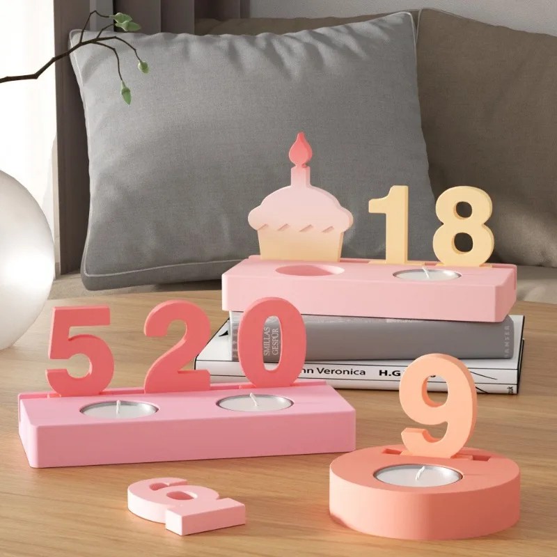 2-teilige Silikonformen für Ge – Art Craft Number Bewertung und Preis