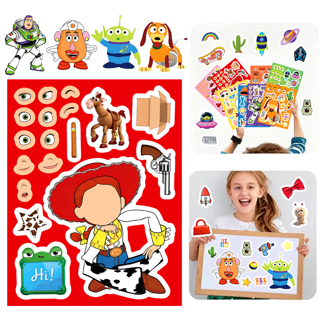 Toy Story 5 Gesichtsaufkleber- – Art Craft Accessories Bewertung und Preis