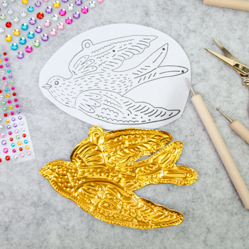 DIY Goldfolie Kunst Relief Wei – Art Craft In Paper Bewertung und Preis
