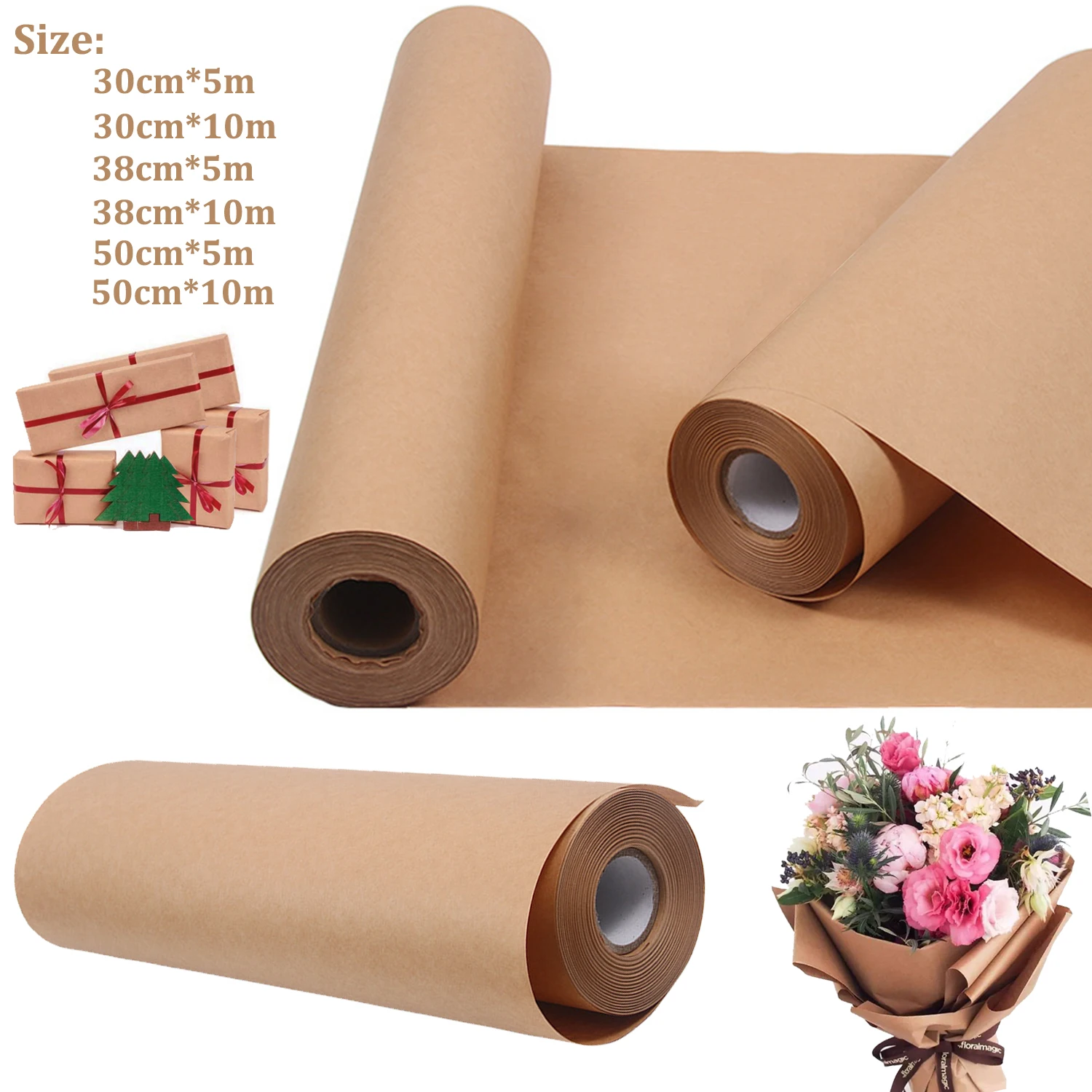 5/10 m braune Kraftpapierrolle – Art Craft Movement Bewertung und Preis