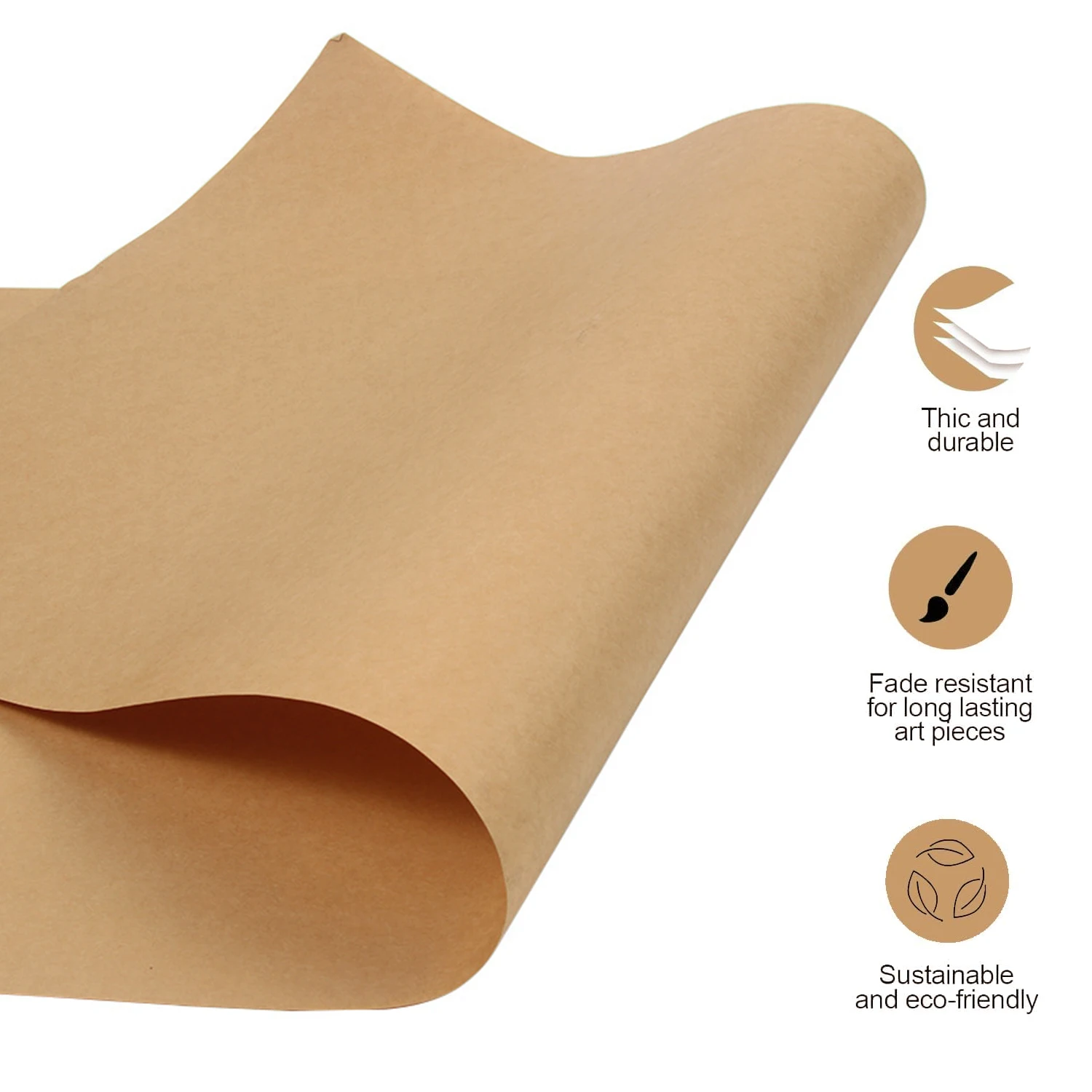 5/10 m braune Kraftpapierrolle – Art Craft Movement Bewertung und Preis