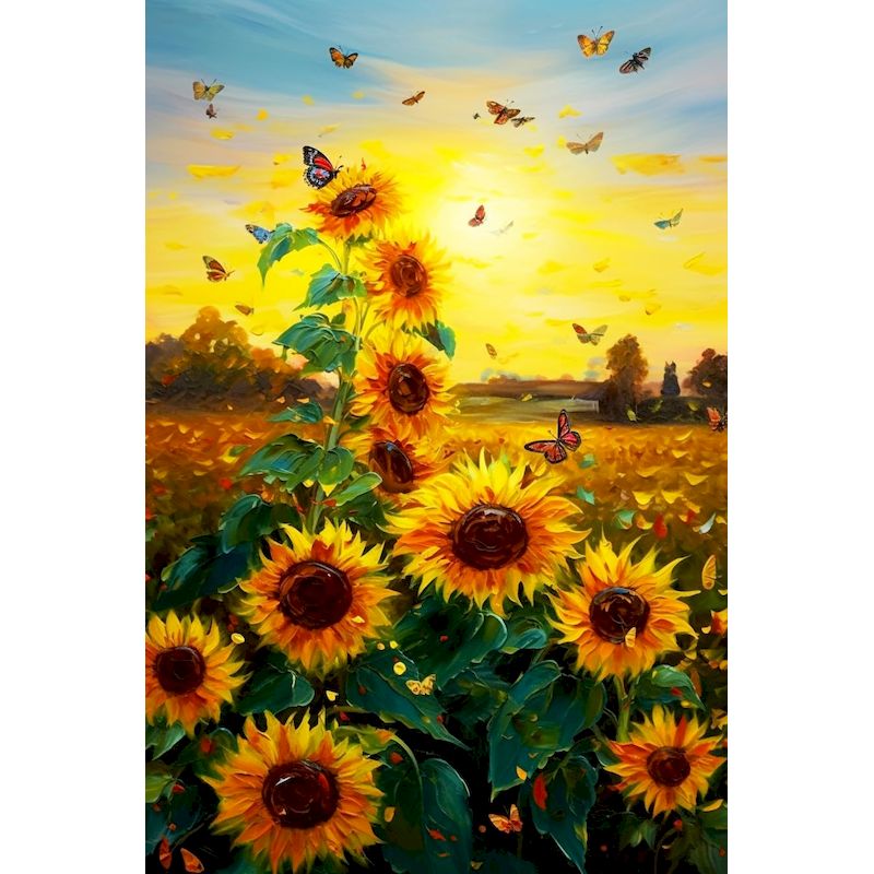 RUOPOTY Sonnenblumen-Diamantma – Art Craft Idea Bewertung und Preis