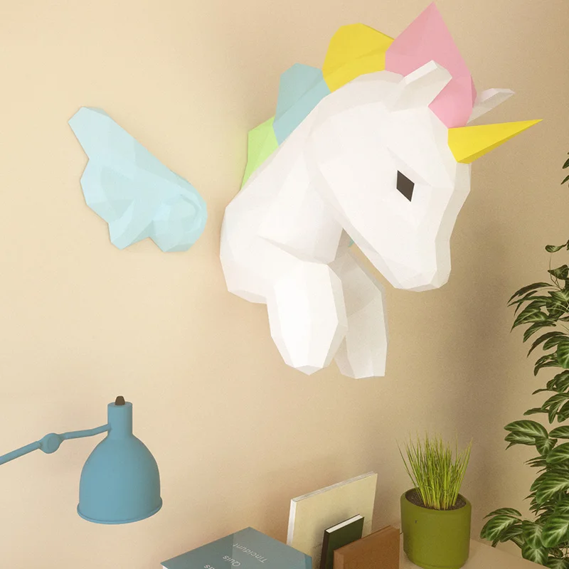Regenbogen-Einhorn-Tier-Wandde – Art Craft Unicorn Bewertung und Preis