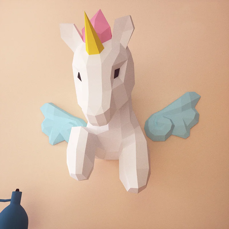Regenbogen-Einhorn-Tier-Wandde – Art Craft Unicorn Bewertung und Preis