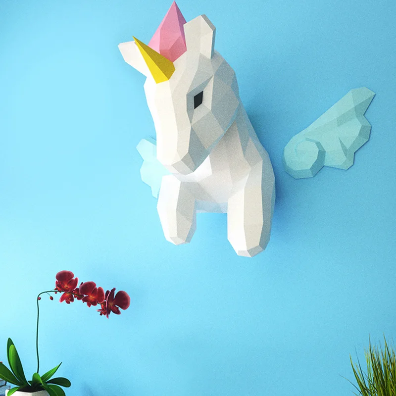 Regenbogen-Einhorn-Tier-Wandde – Art Craft Unicorn Bewertung und Preis