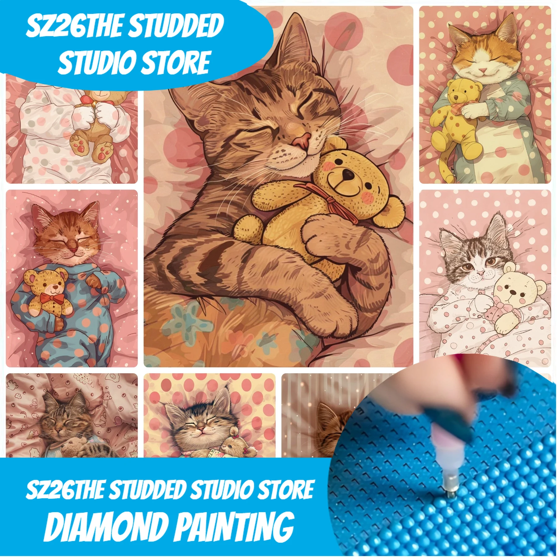 Sz26 Niedliche und Süße Katze  – Art Craft Cat Bewertung und Preis