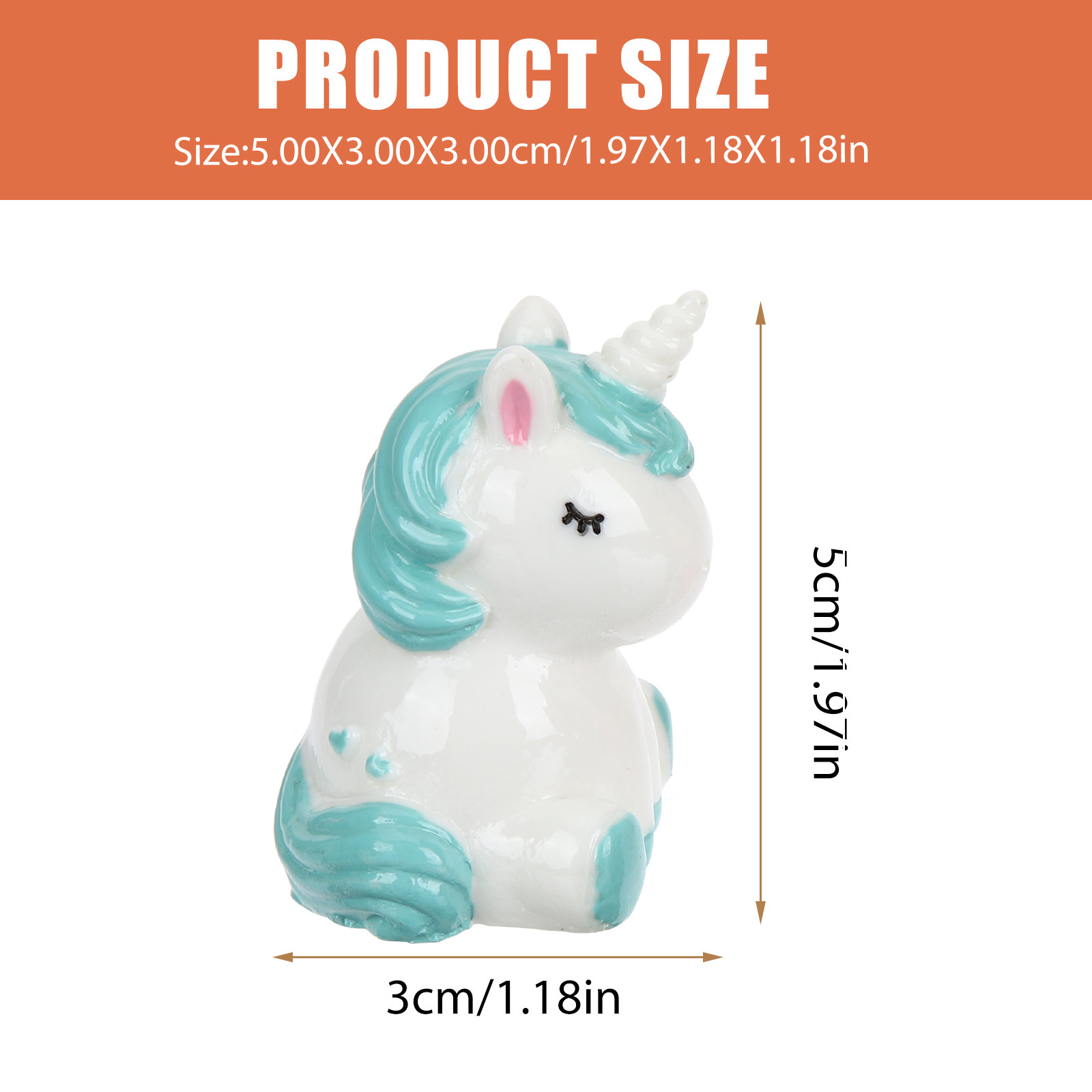6 Stück Mini-Einhorn-Kunstharz – Art Craft Unicorn Bewertung und Preis