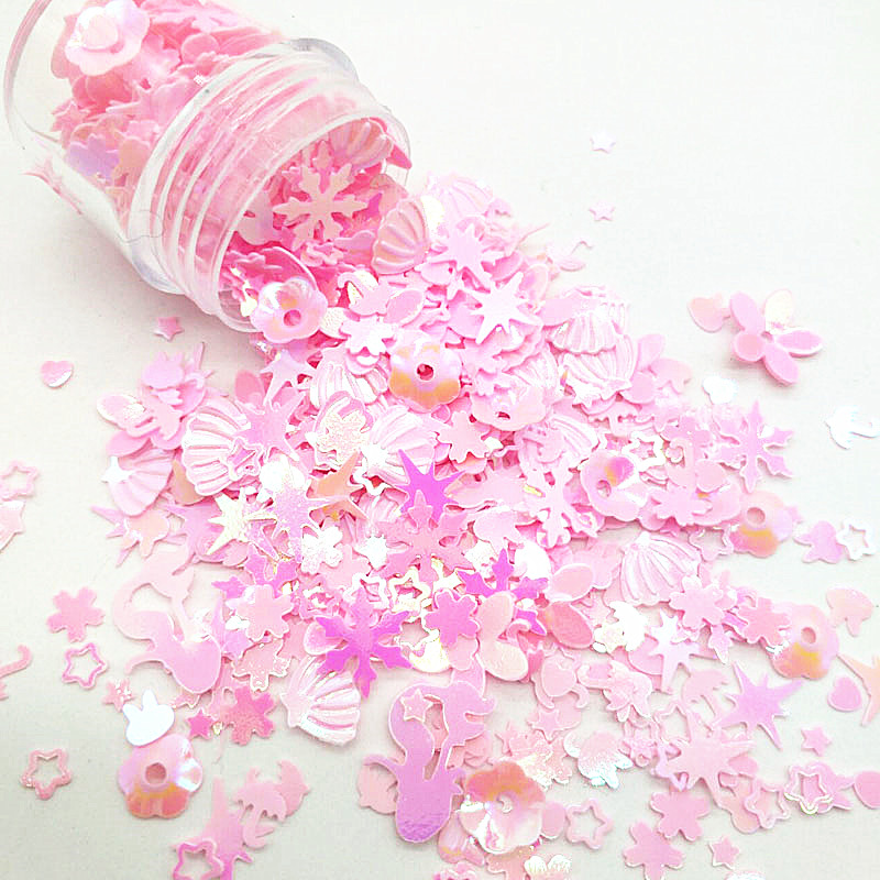 10g rosa Pailletten Mix Paille – Art Craft Unicorn Bewertung und Preis