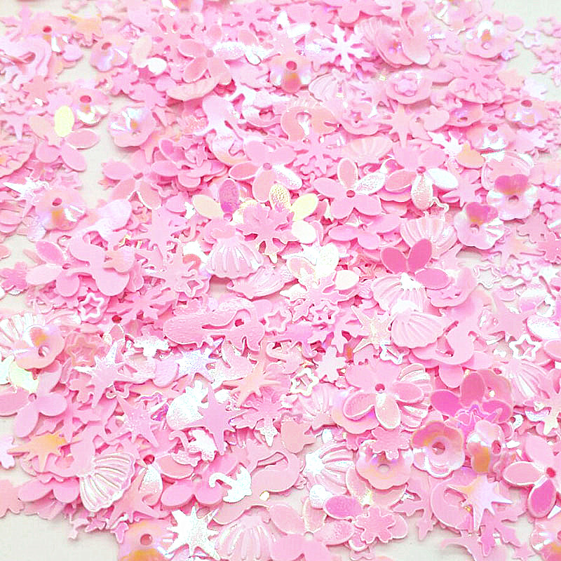 10g rosa Pailletten Mix Paille – Art Craft Unicorn Bewertung und Preis