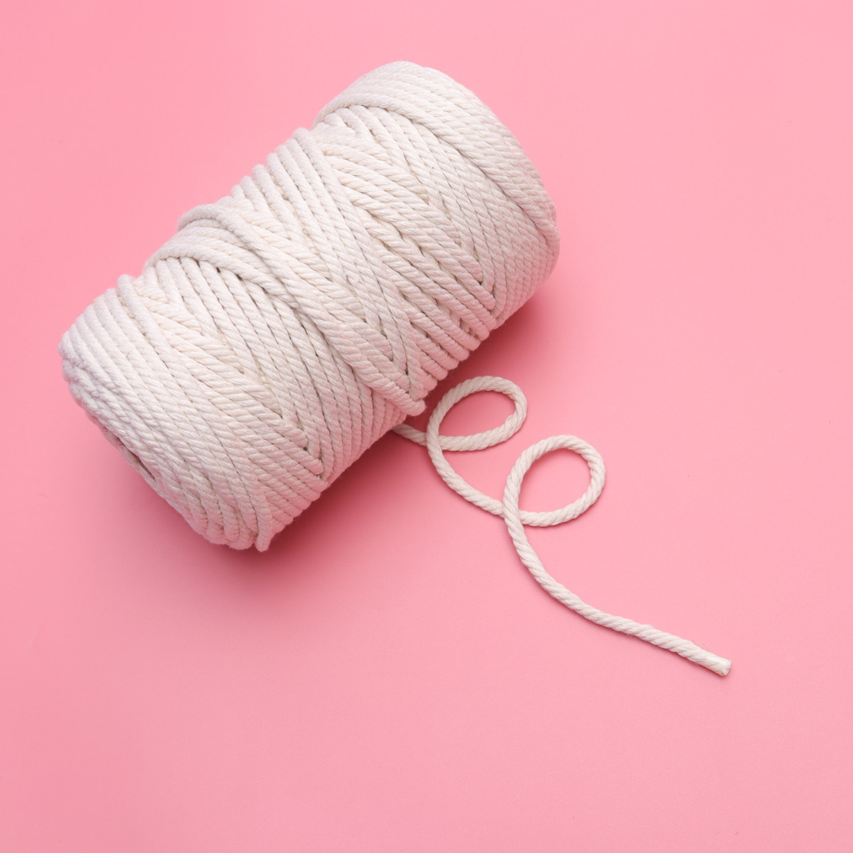 100M Natürliches Baumwollseil  – Macrame Cord Cotton Bewertung und Preis