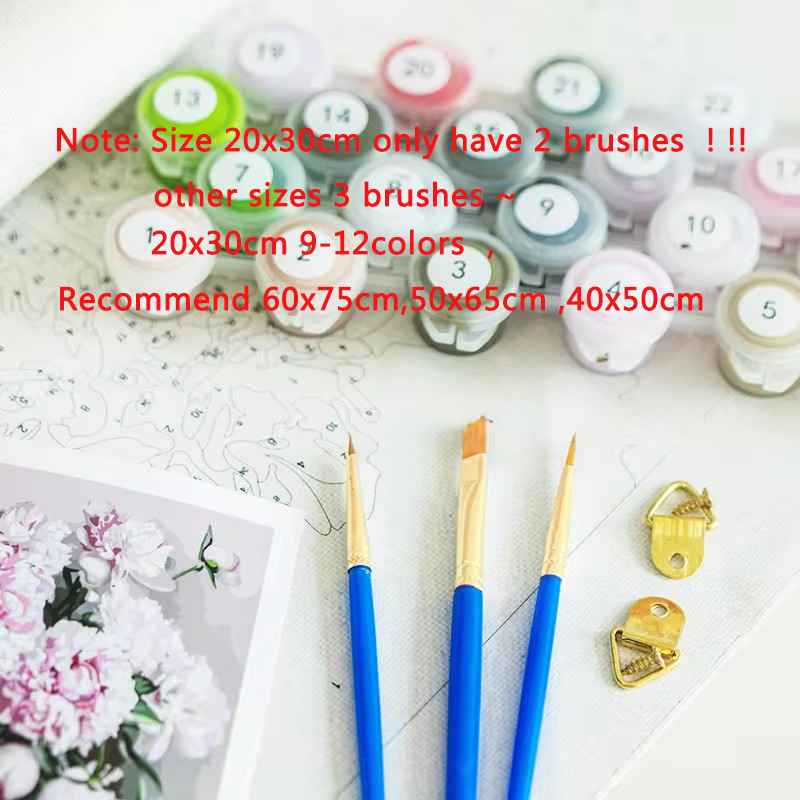 PhotoCustom Ölgemälde nach Zah – Art Craft Number Bewertung und Preis