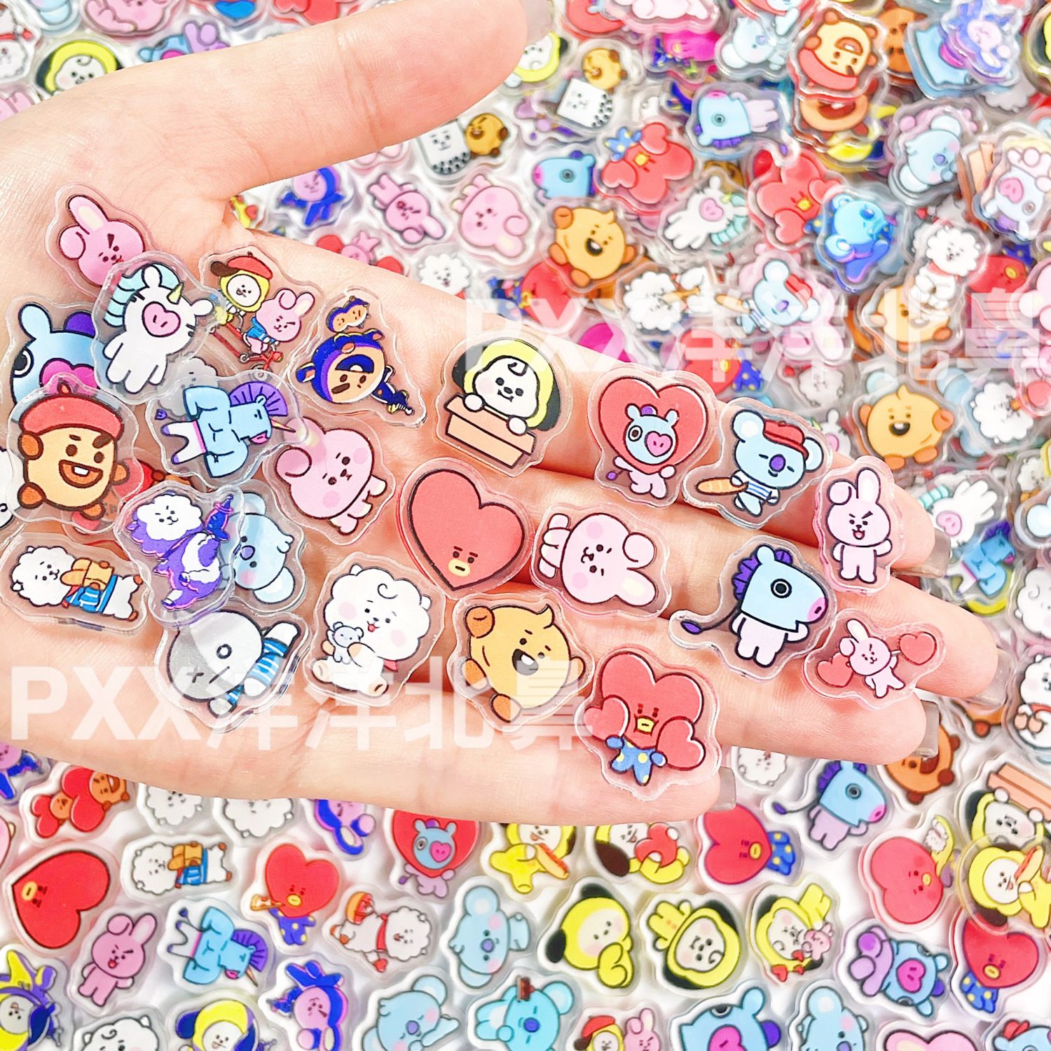 100 Stück BT21 BTS einlagige 2 – Art Craft Accessories Bewertung und Preis