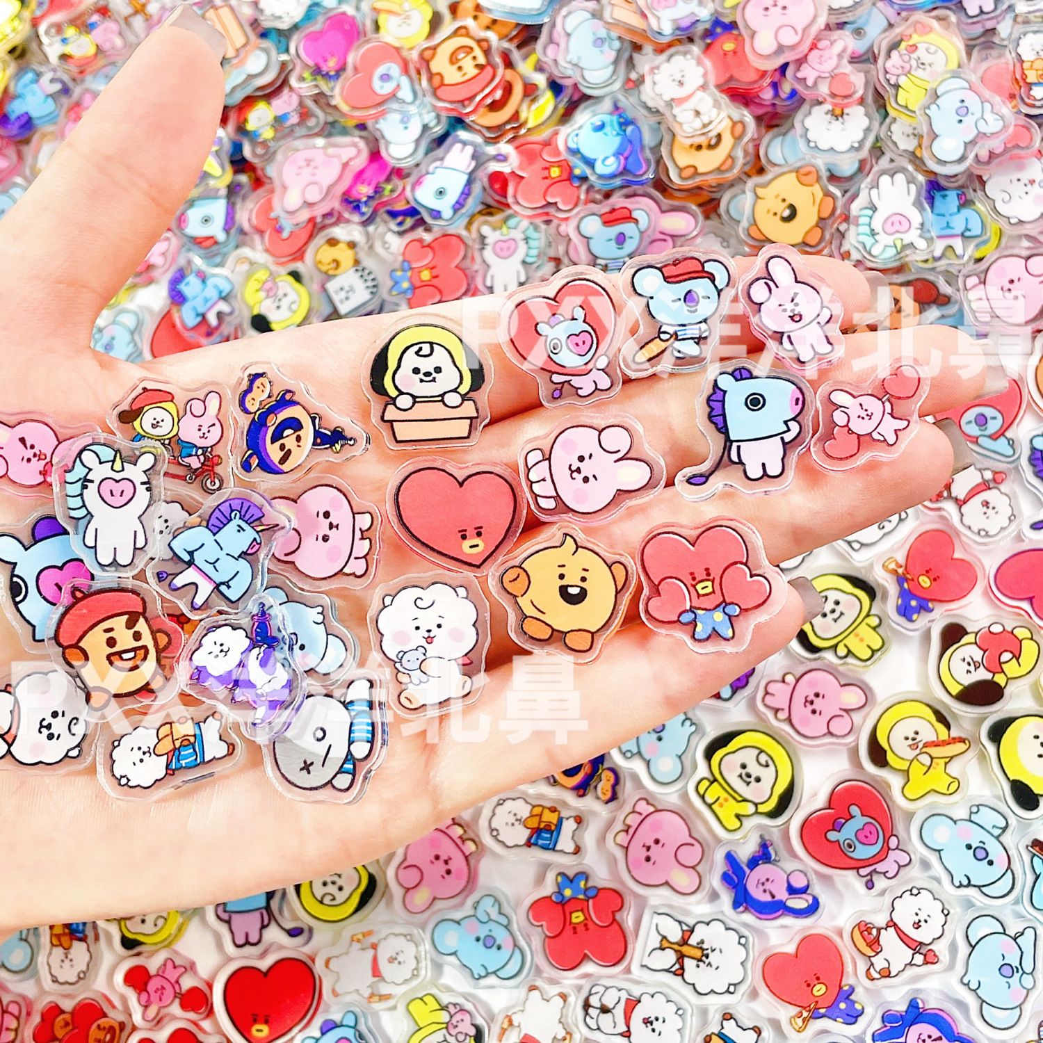 100 Stück BT21 BTS einlagige 2 – Art Craft Accessories Bewertung und Preis