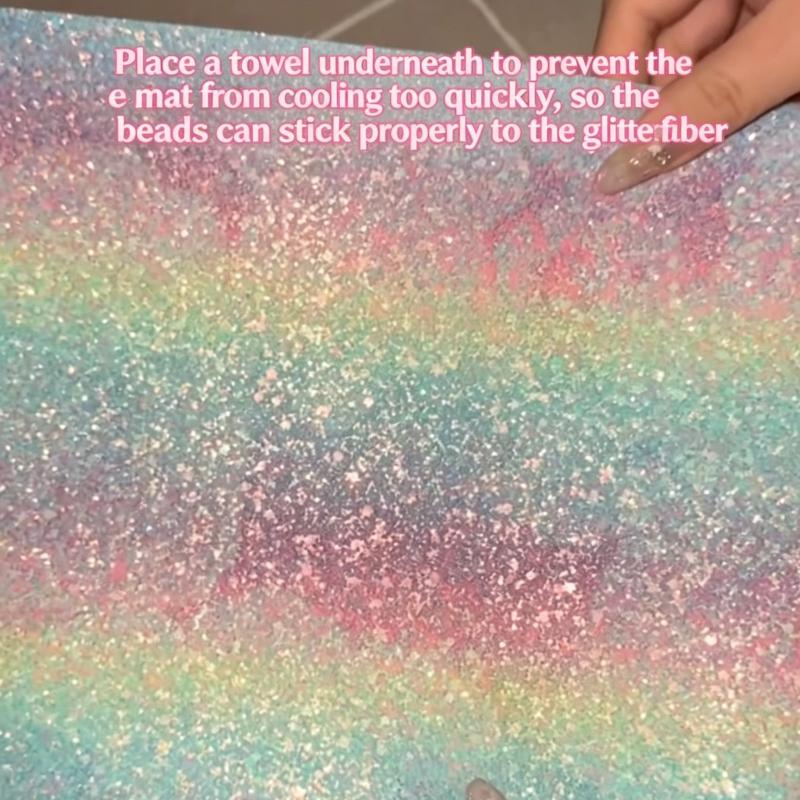 Farbverlauf Glitzer Bügelperle – Art Craft In Paper Bewertung und Preis