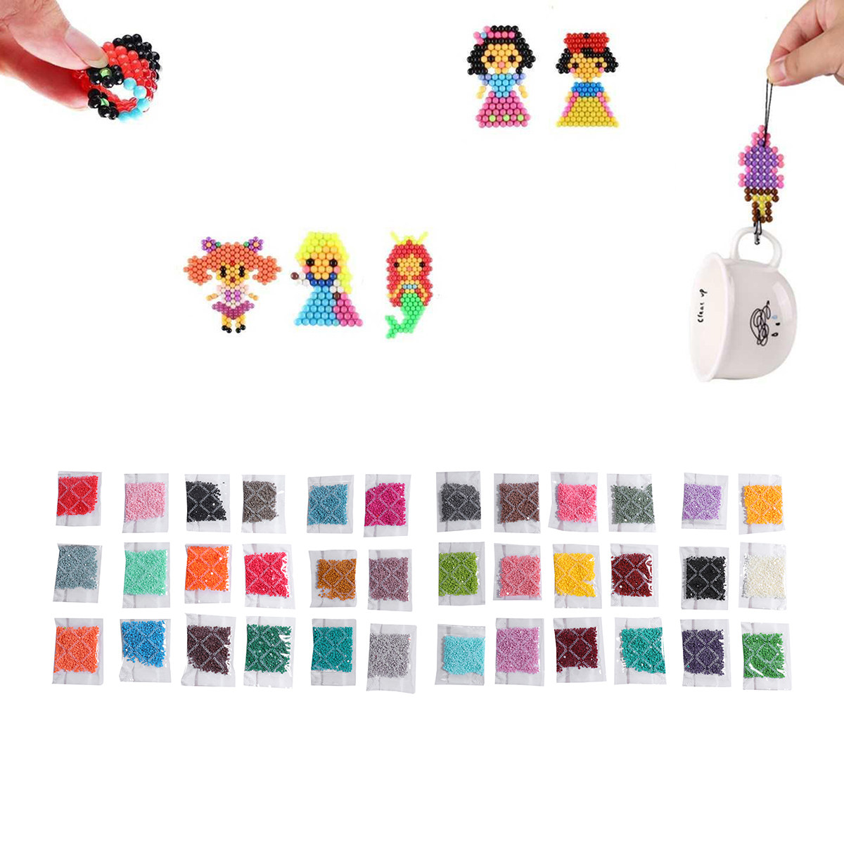 36 Stück runde Diamant-Strasss – Art Craft Kits Bewertung und Preis