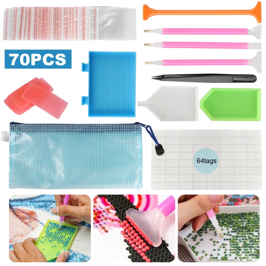 70-teiliges 5D Malwerkzeug-Zub – Art Craft Kits Bewertung und Preis